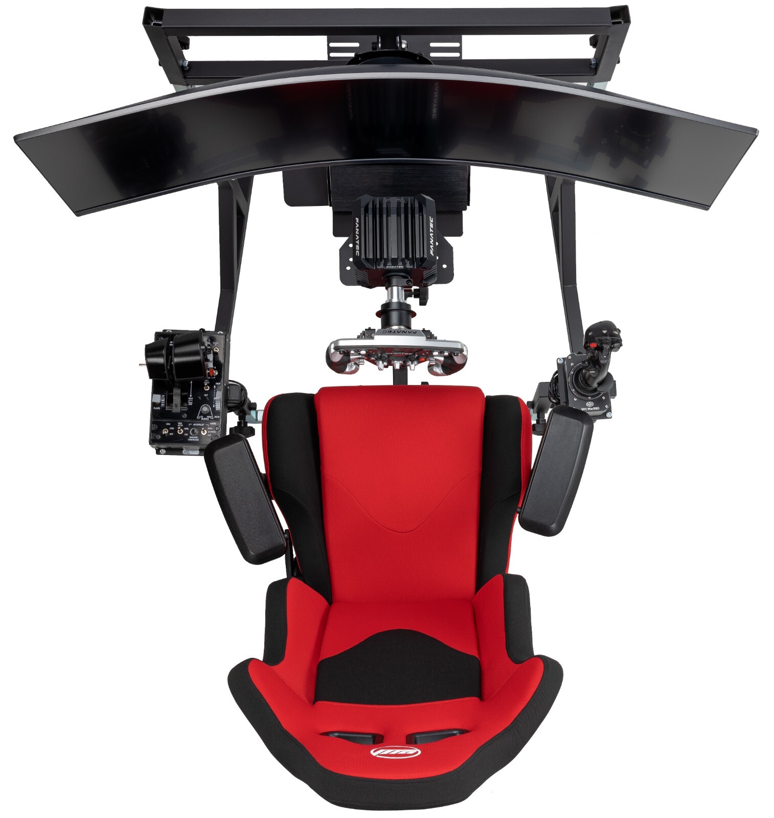 SimFab Monitor Mount Floor Stand for Racing And Flight Simulators