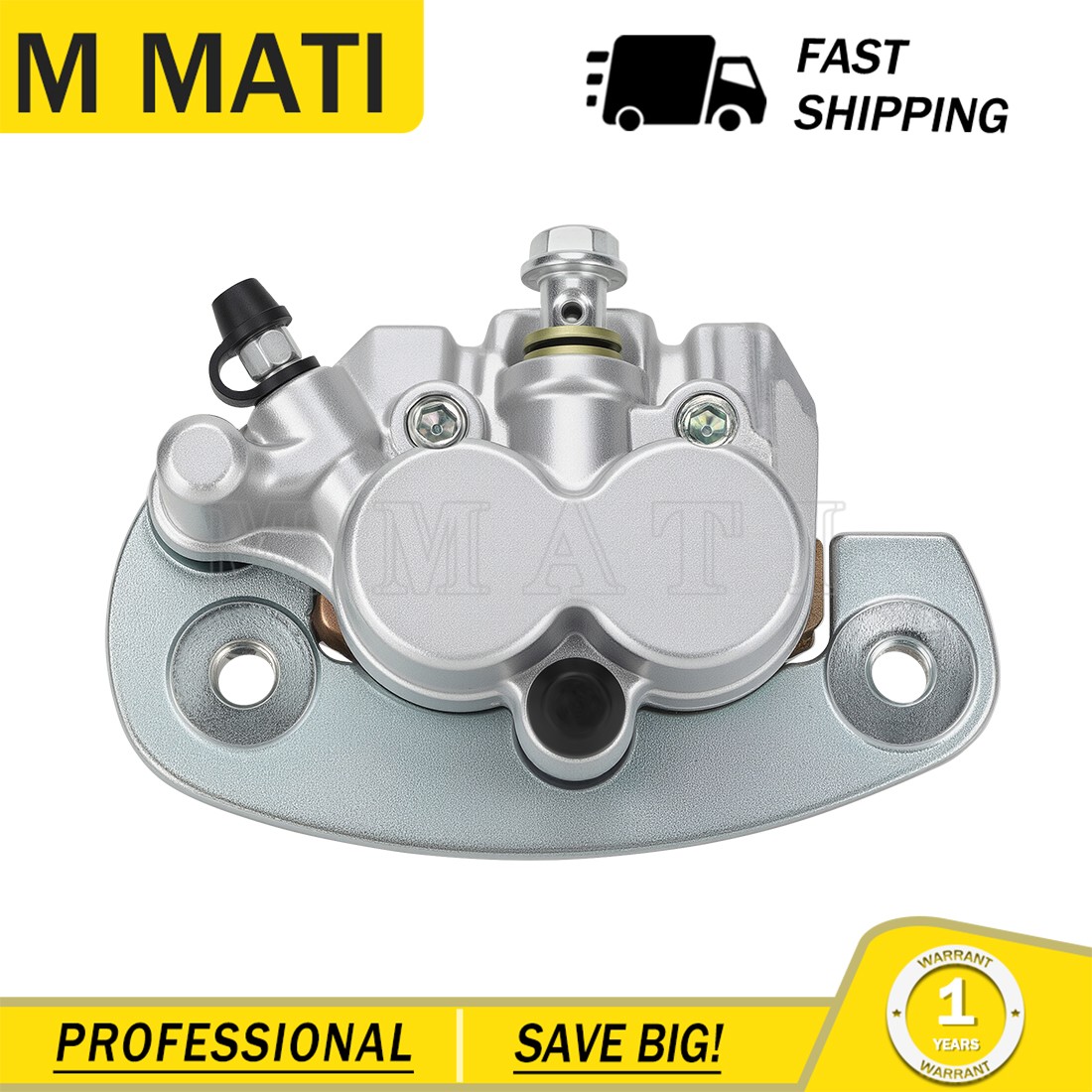 Front Left Right & Rear Brake Calipers for Cam-Am Commander 800 1000 2011-2020