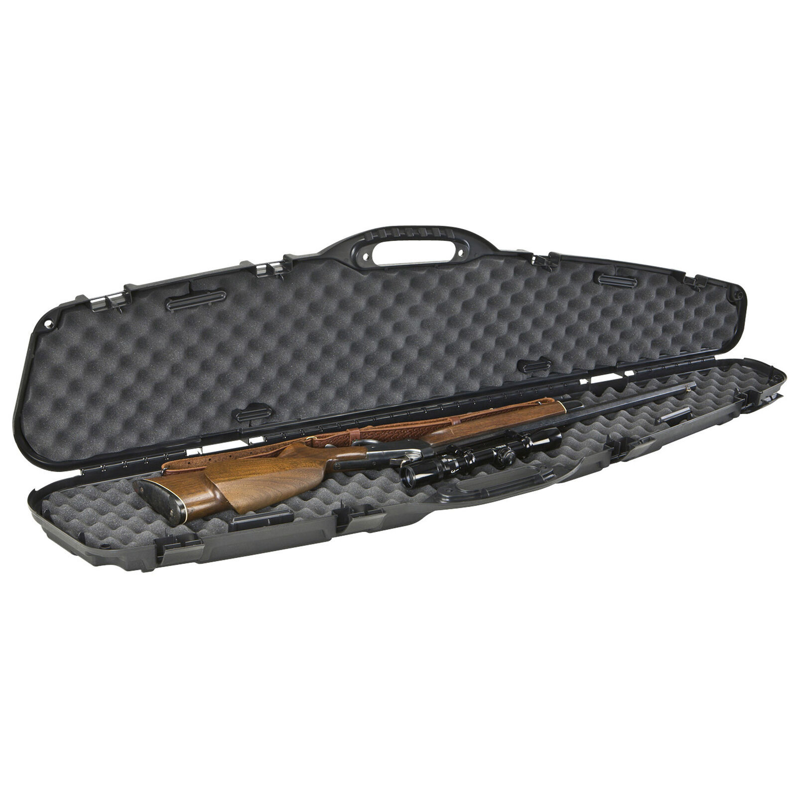 Plano PillarLock Pro Max Single Scoped Rifle Case 53.63x13x3.75 Crushproof Black