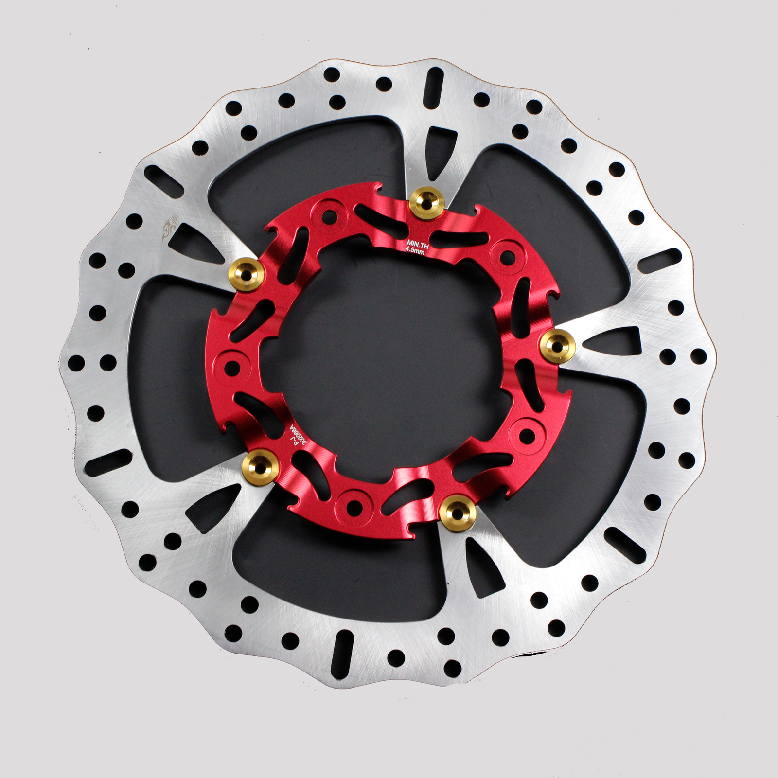 14" 2PCS Big Floating Front Brake Rotor for Harley Road King Street Glide FLTRX