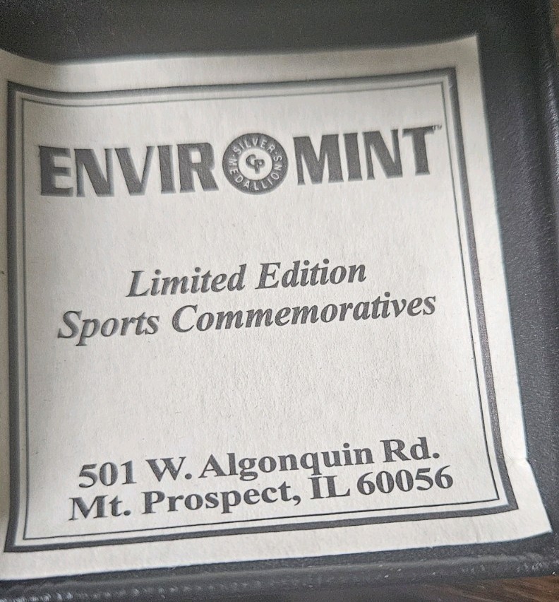 Rare 1997 University of Michigan National Champions Coin Limited Edition Mint