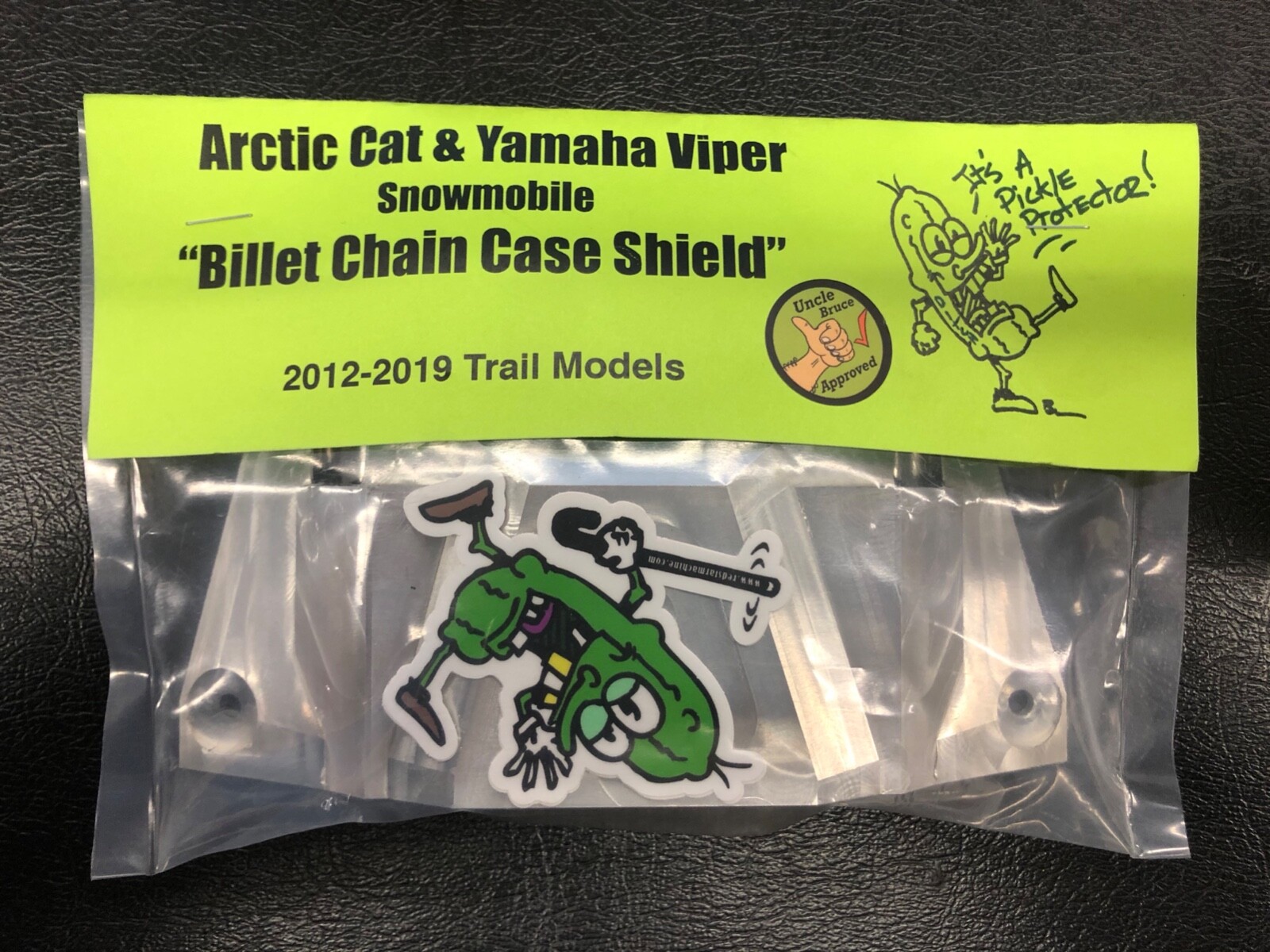 Arctic Cat & Yamaha Snowmobile Billet Chain case guard pickle protector