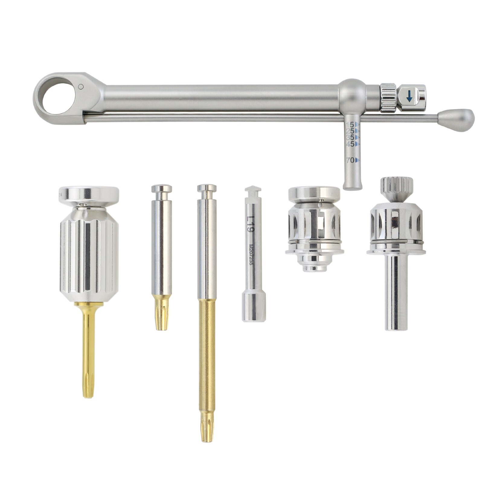 Implant Nobel Biocare Torque Wrench UniGrip Screwdriver Drivers Manual Adapter