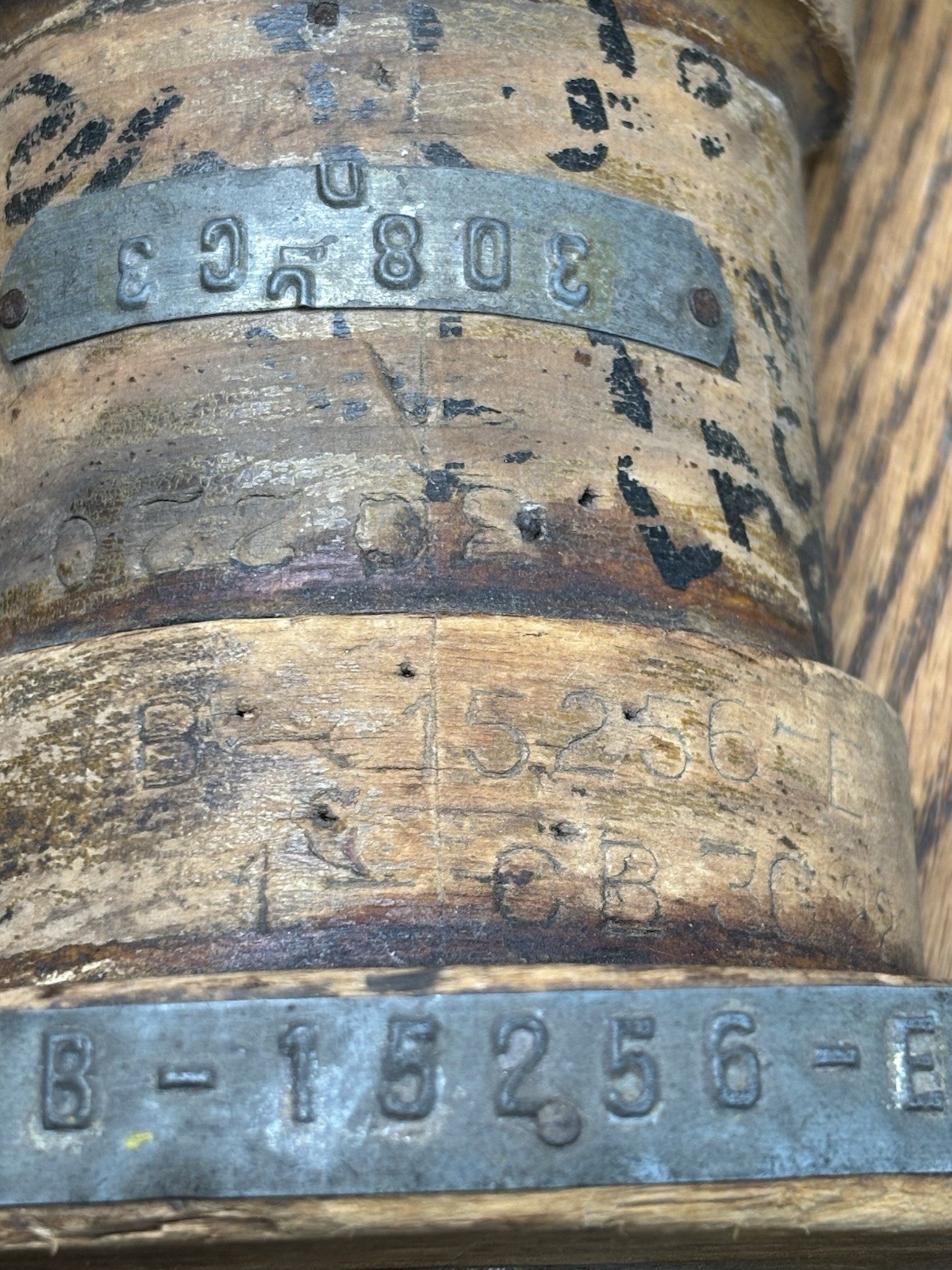 Vintage Industrial Bethlehem Steel Wood Sand Forms For Tool Parts Form Art Mold