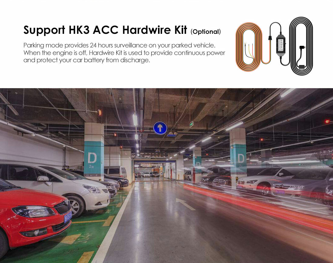 VIOFO A119 V3 Dash Cam 2K 2560x1600P Quad HD+ Car Dash Camera with GPS Logger