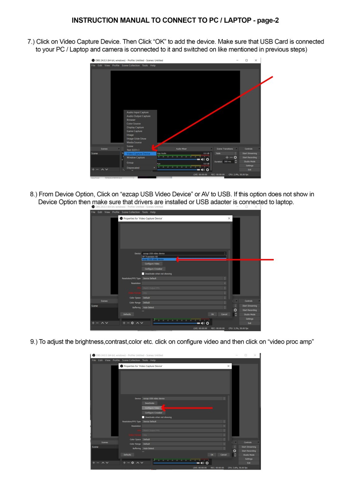 Endoscopy camera HD Portable USB Rigid Endoscope Storz ENT Medical 1.2MP Windows