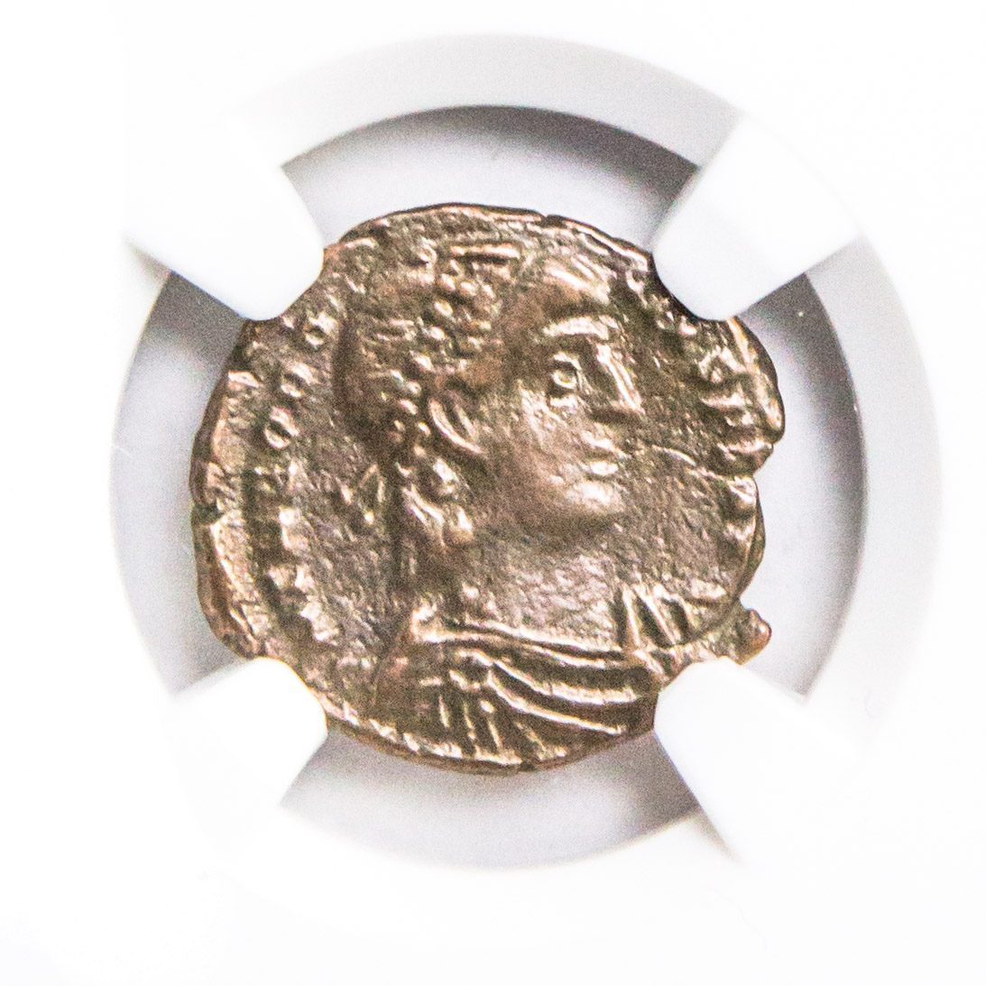 Roman AE Coin of Theodosius I (AD 379-395) - NGC Graded VF Condition