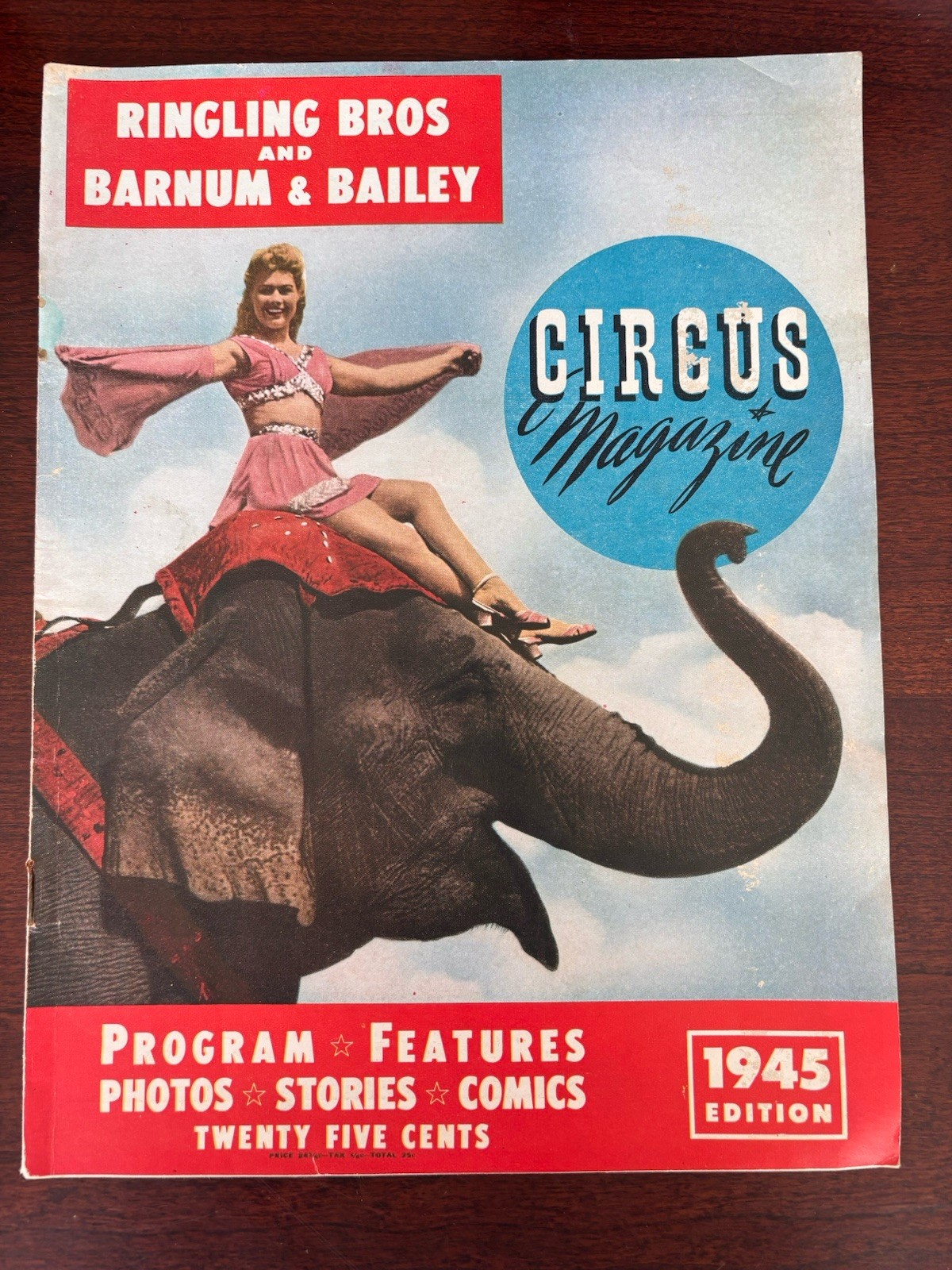 Vintage Ringling Bros Barnum Bailey Circus Programs 1942 1945 1948 1949 Lot Arno