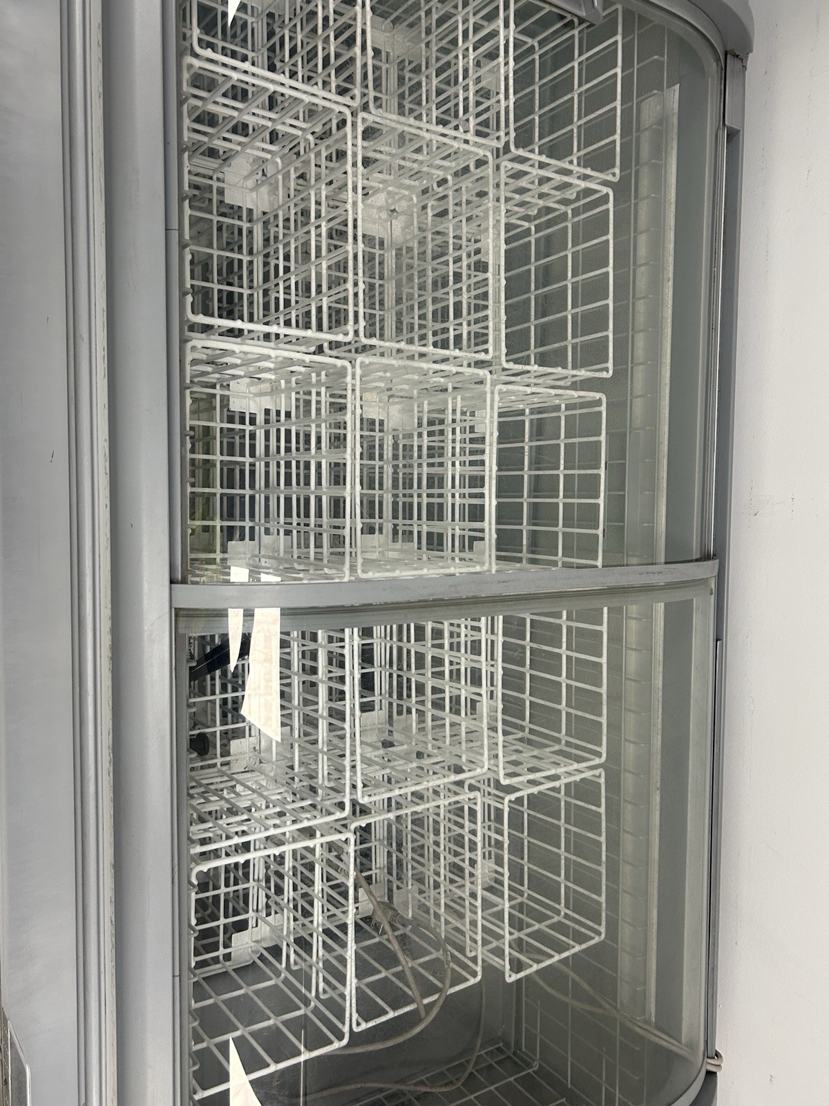 AHT MALTA 185 multi-temp commercial freezer and chiller. Glass Door