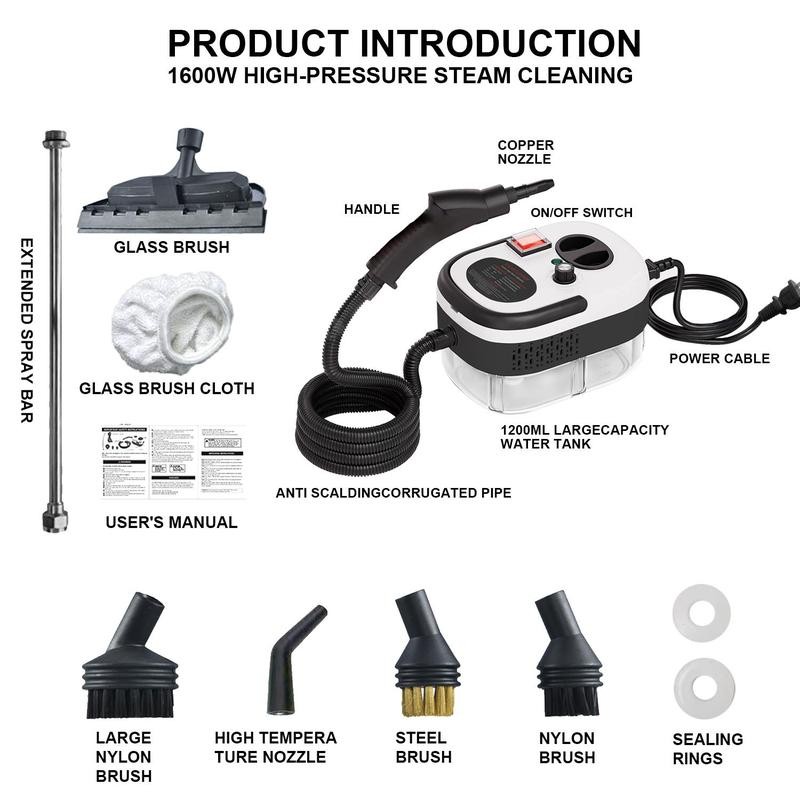 Handheld Steam Cleaner High Pressure Household Car Steam Cleaning Machine Gifts