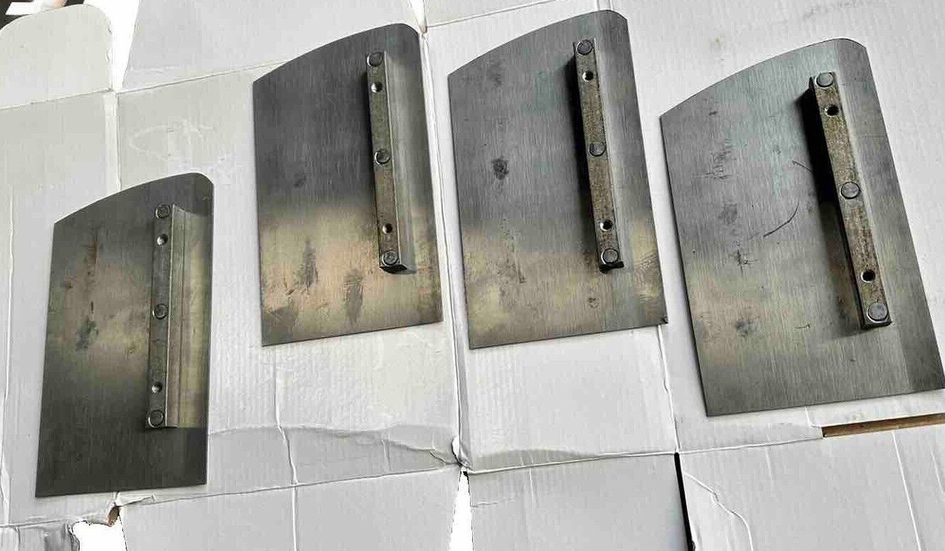 Power Trowel Blade (pk 4) 8-1/2” X 4-7/8” For 24” Surface Finishing Machine