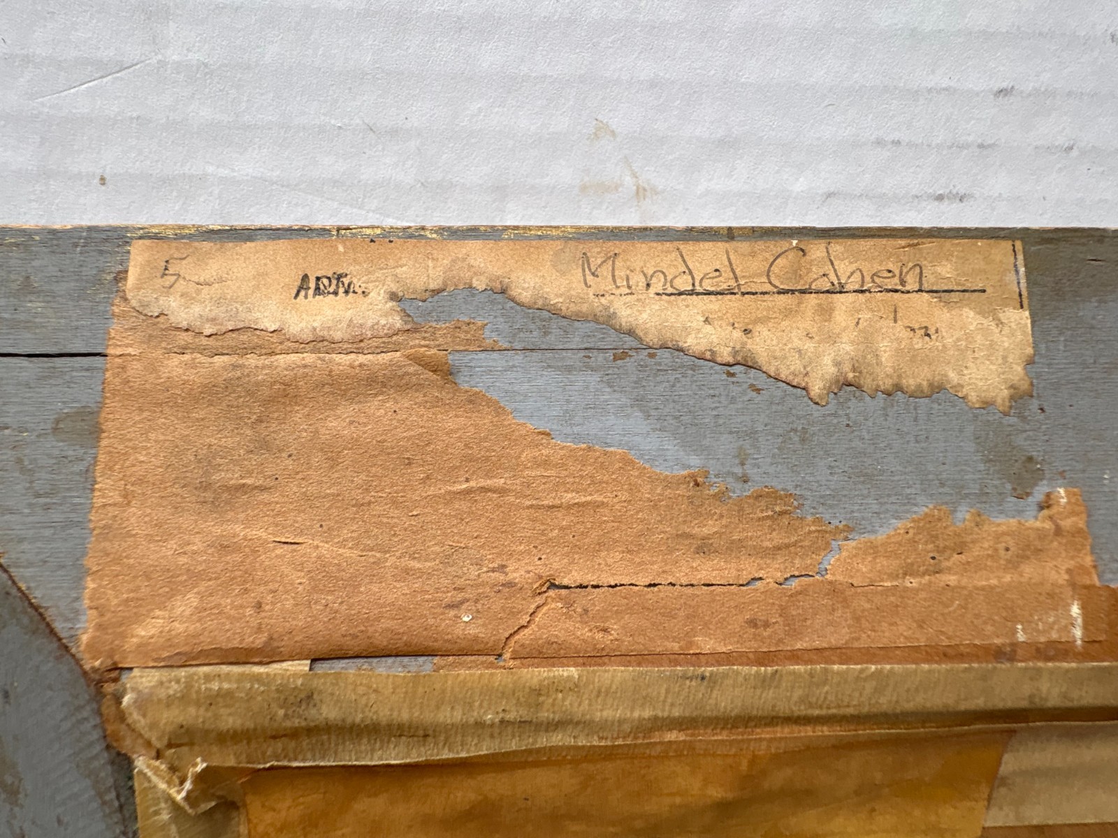 Impasto Oil Painting Ida Mindel Cohen “Boutonniere” Signed Abstract Floral MCM