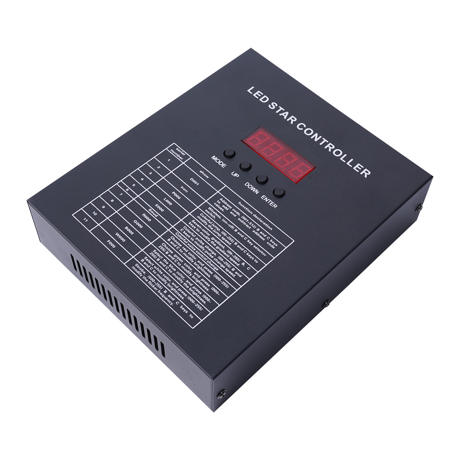 20x10FT DMX512 LED Star Stage Backdrop Curtain Background Starry Sky +Controller