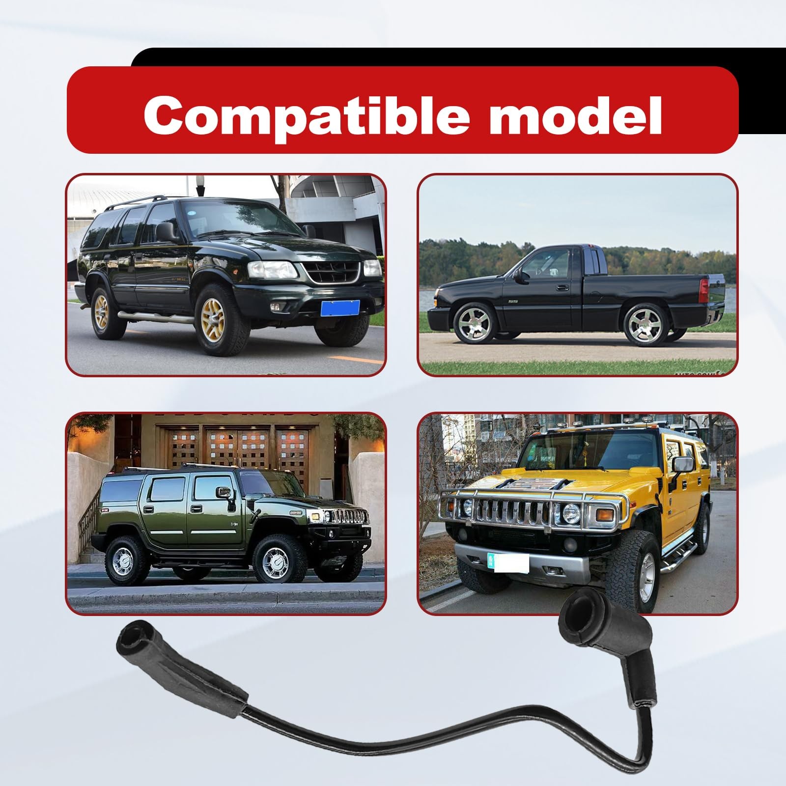 Fuel Pressure Regulator Vacuum Line Tube Chevy Silverado 17113556