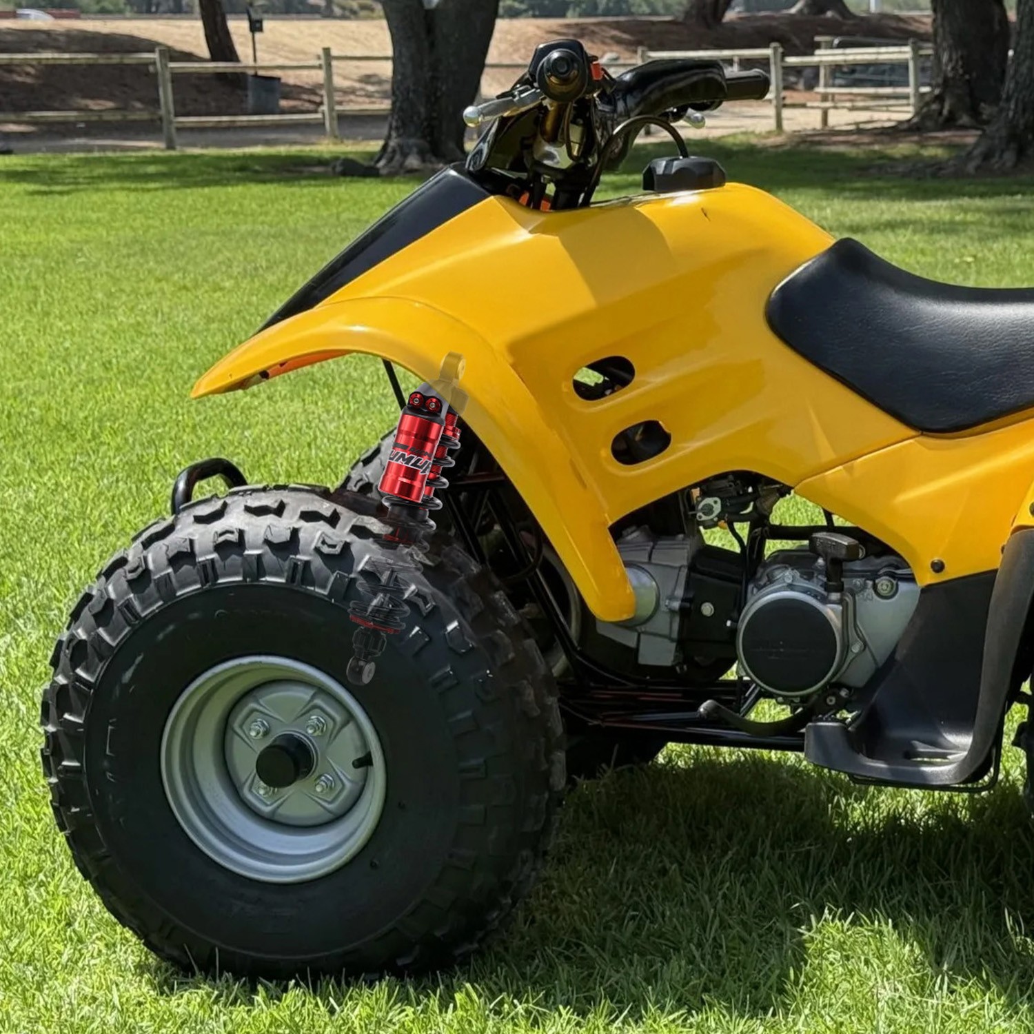 ADJUSTABLE STAGE 3 FRONT AIR SHOCKS ABSORBERS FOR HONDA SPORTRAX 300EX TRX300EX