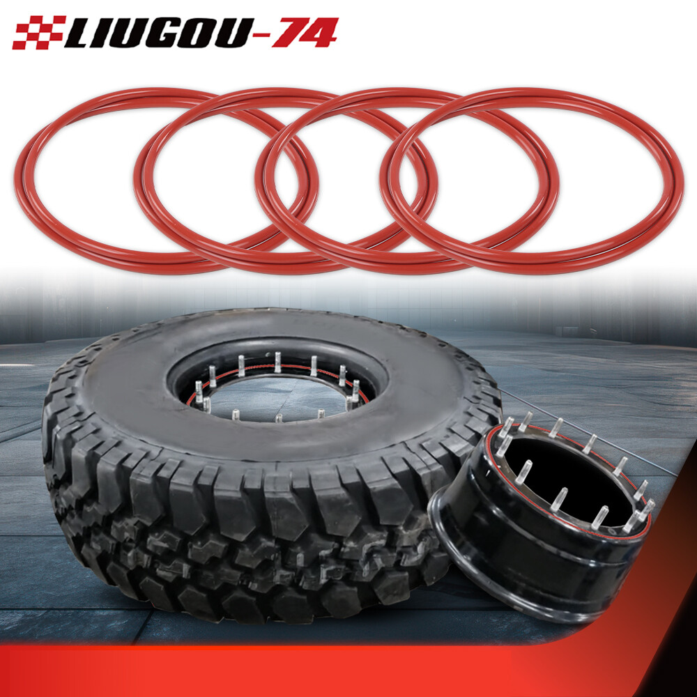 4PC O-Rings Fit For Military Humvee Split Rims Wheel Seal & M1101 M1102 Trailers