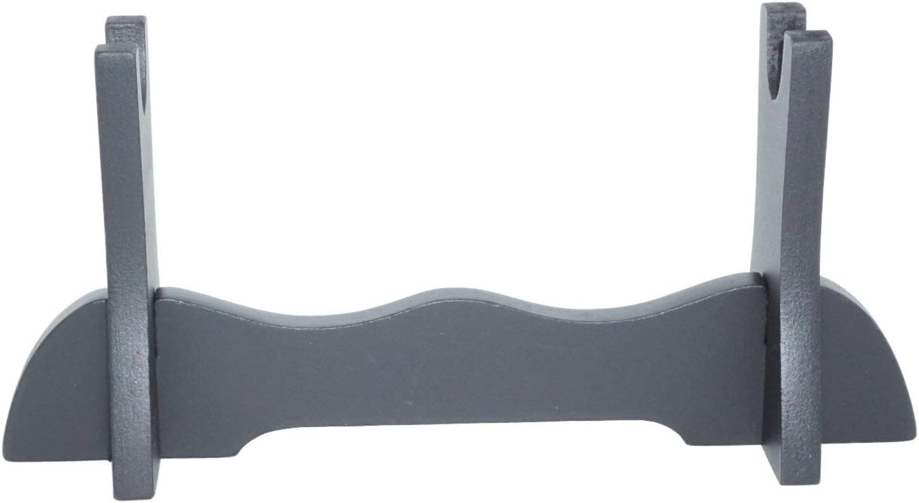 Premium Wooden Single Samurai Sword Stand - Elegant Display for Treasured Katana