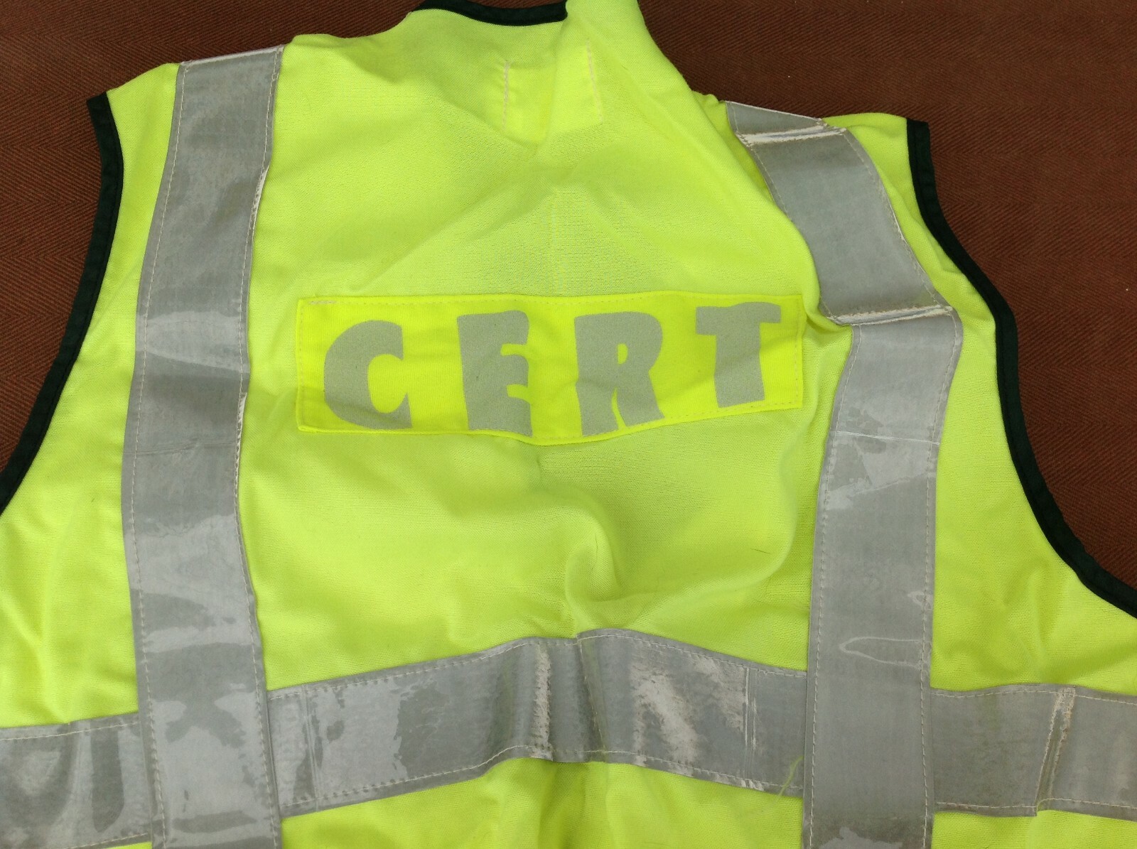 Northwest Safety Hi-Vis Reflective Vest w/ Lane County Fire District 1 Patch