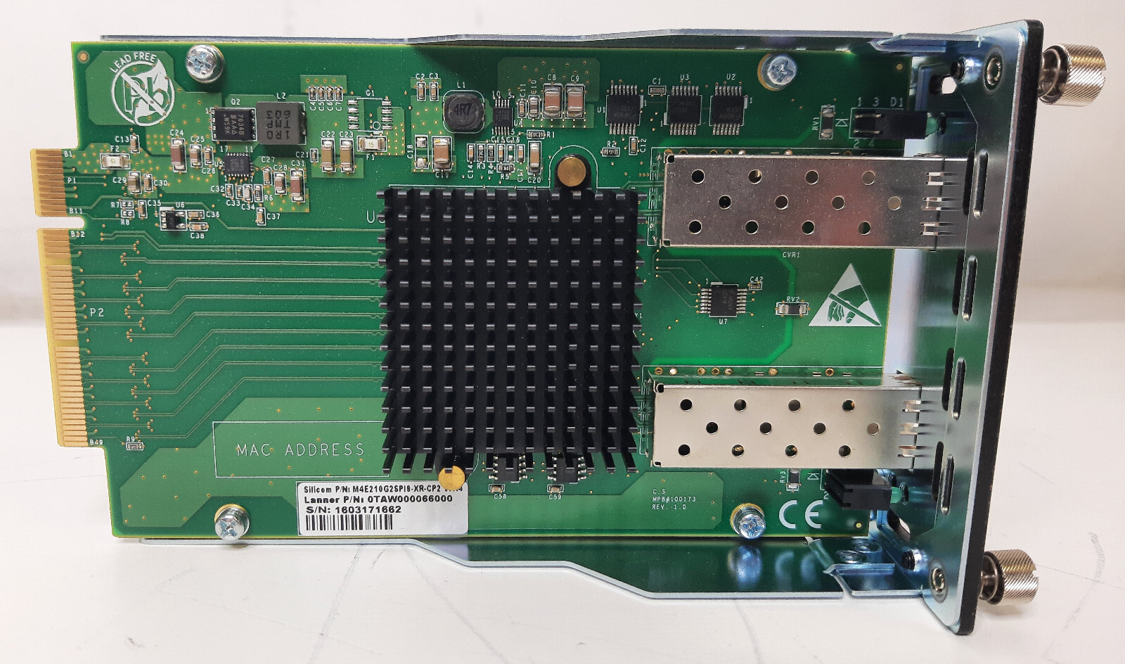 Check Point M4E210G2SPI9-XR-CP2 2 Port 10 Gig Module for Check Point Firewalls