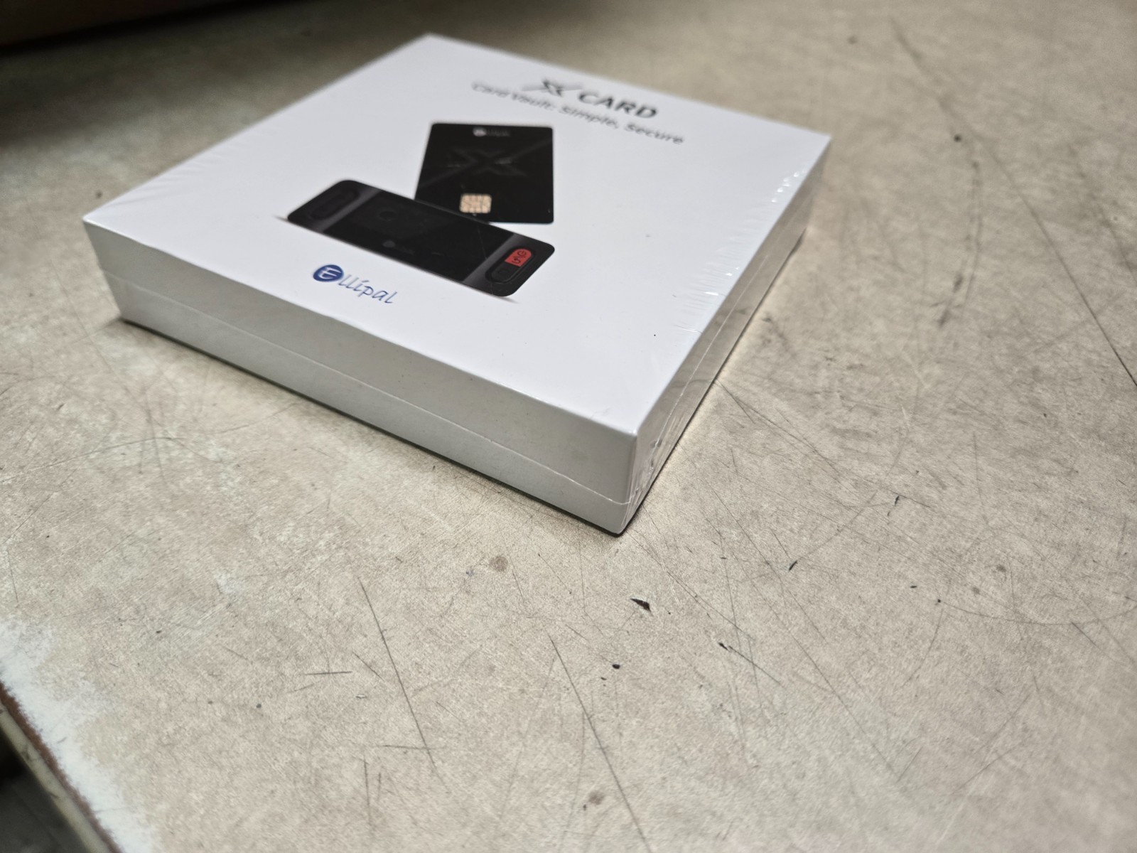 SEALED ELLIPAL X Card – Air Gapped Crypto Cold Wallet with Starter Accessory