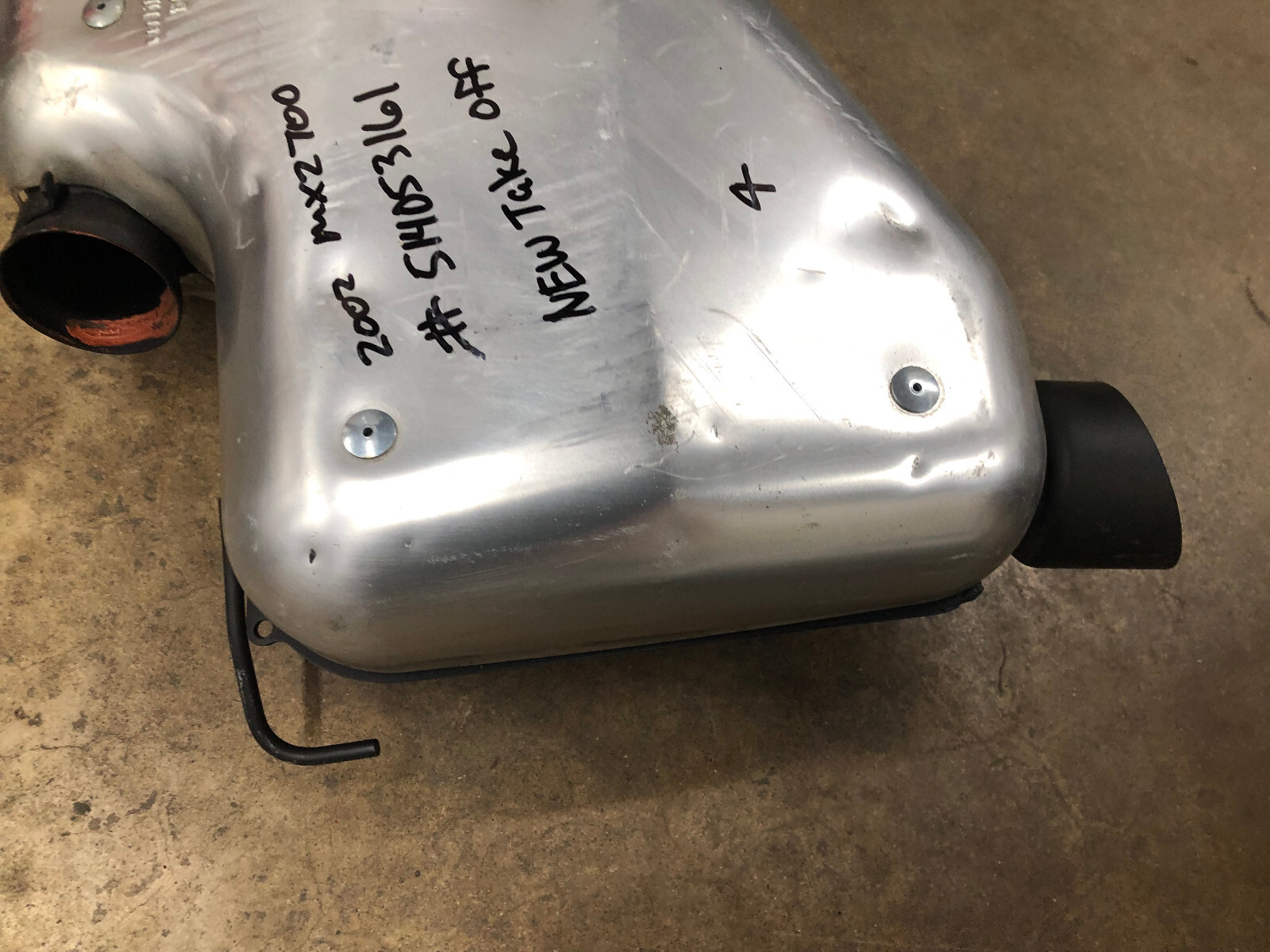 2001-2002 Ski-Doo MXZ 700 OEM formula Exhaust Silencer Muffler Pipe