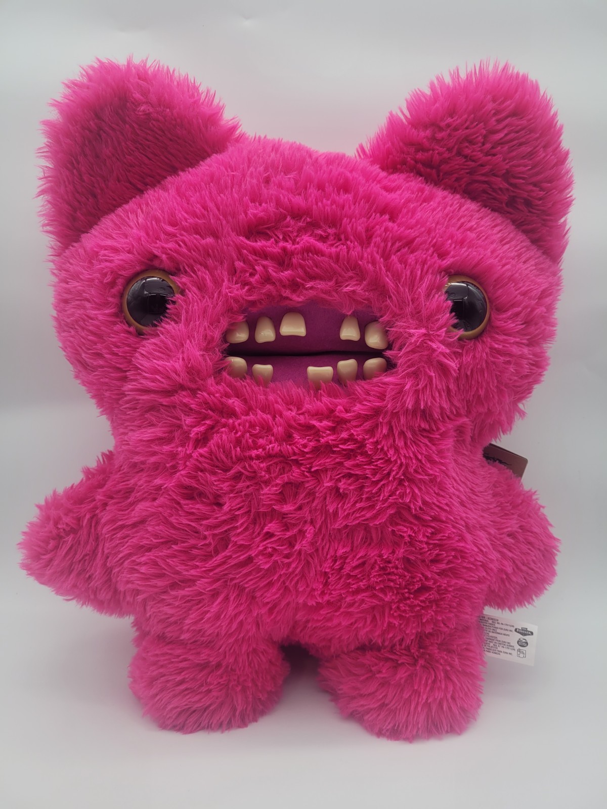 New Fuggler Monster Plush Bigg Fugg 16” Pink Monster Screech JUMBO Zuru Plush