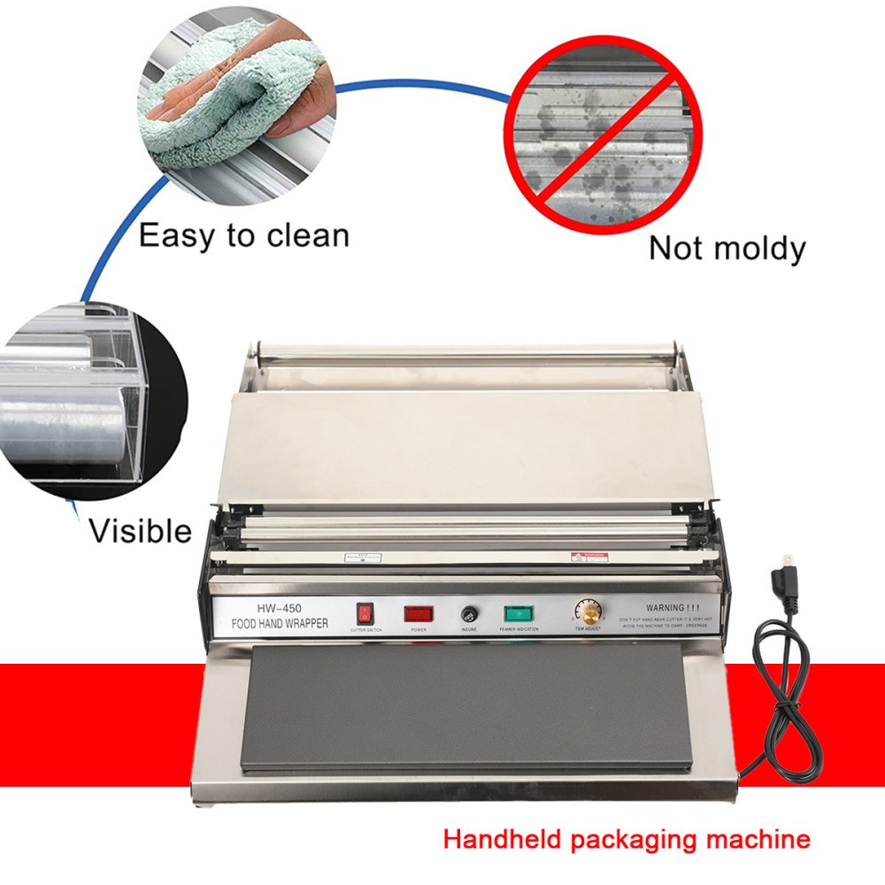 Wrapping Machine Packing Machine Hand Fresh Plastic Film Wrapper for Food