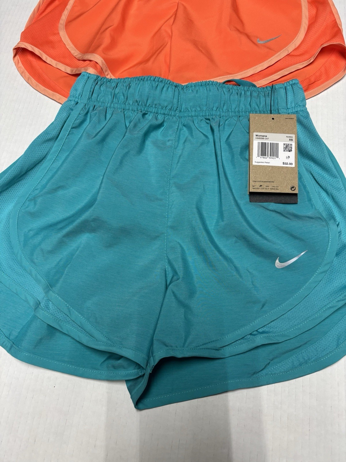 Nike Adidas Women’s Running Shorts Bundle Size XS Athletic Gym Dri-Fit Lot of 2