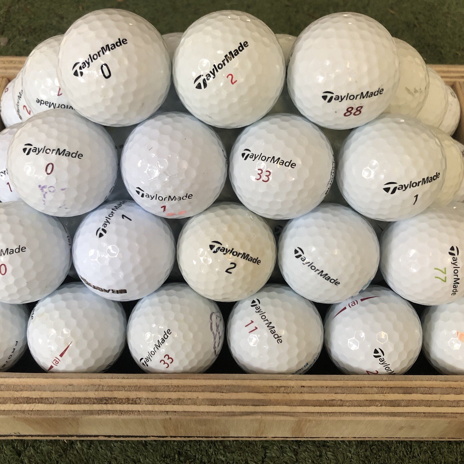 50 Taylormade Assorted Mixed Used Golf Balls AAA (3A) Free Shipping