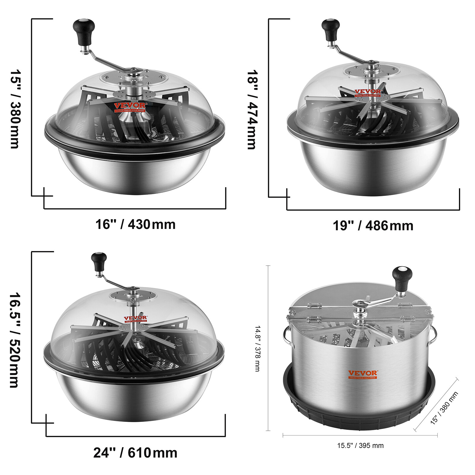 VEVOR Bud Leaf Trimmer Stainless Steel Manual / Electric Bud Trimmer Machine