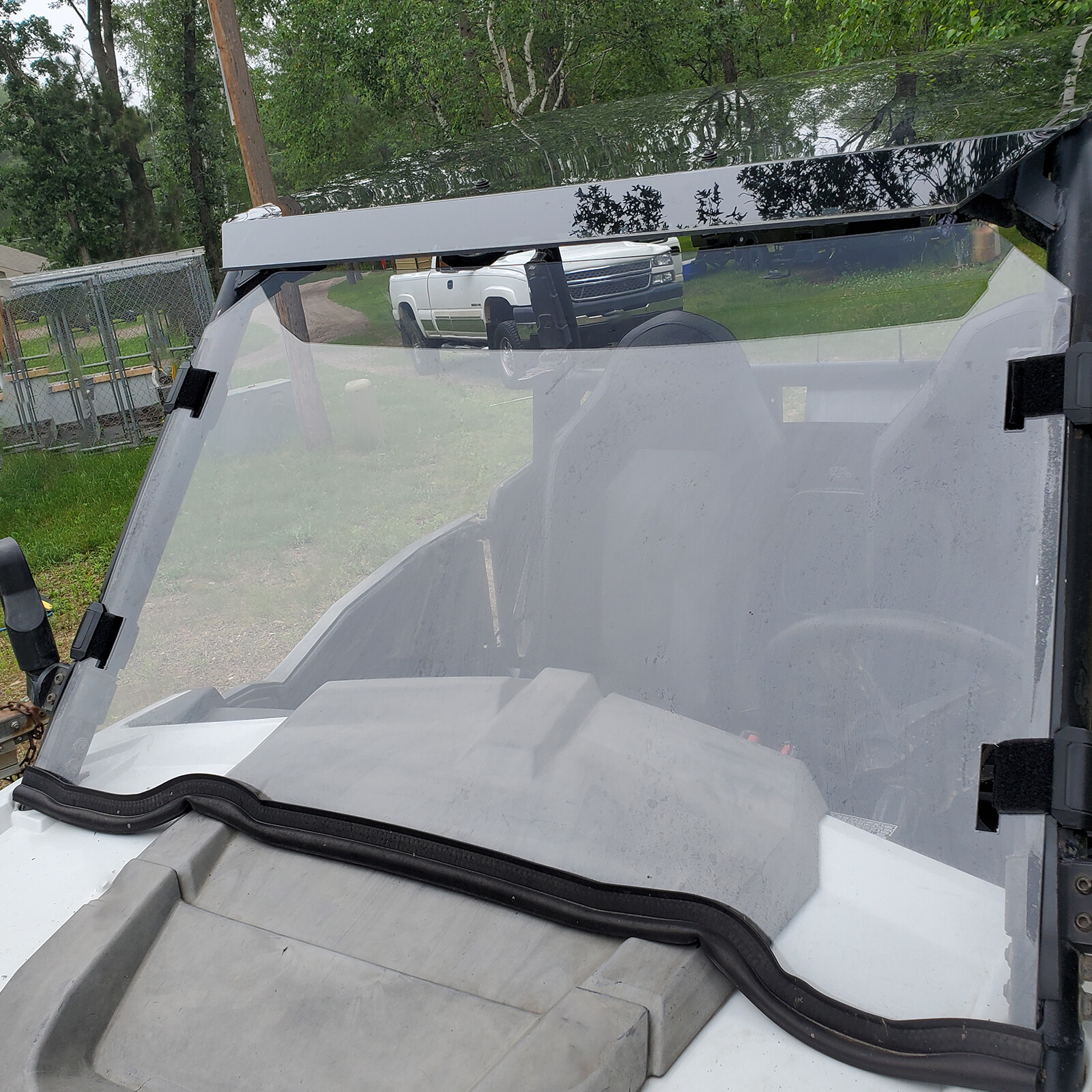 UTV Full Clear Windshield for 2014-2021 Polaris RZR 900 S RZR 1000 XP 1000 /4