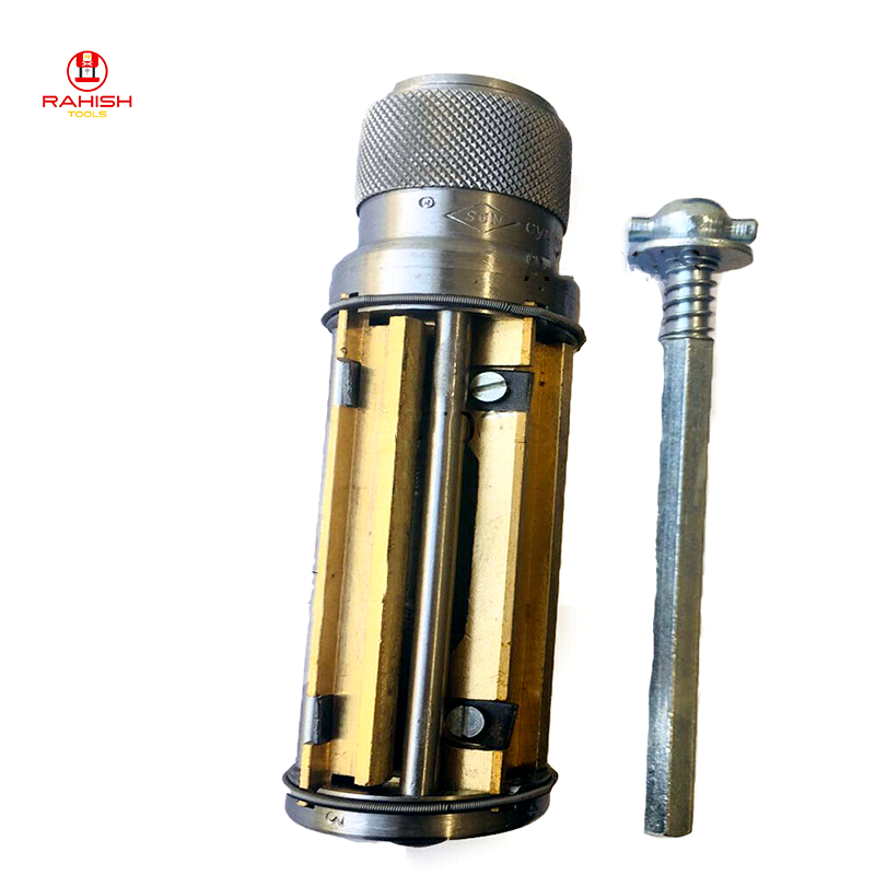 Cylinder Engine Hone Kit 2-1/2" To 5-1/2" Honing Machine + 4 Grit Stones