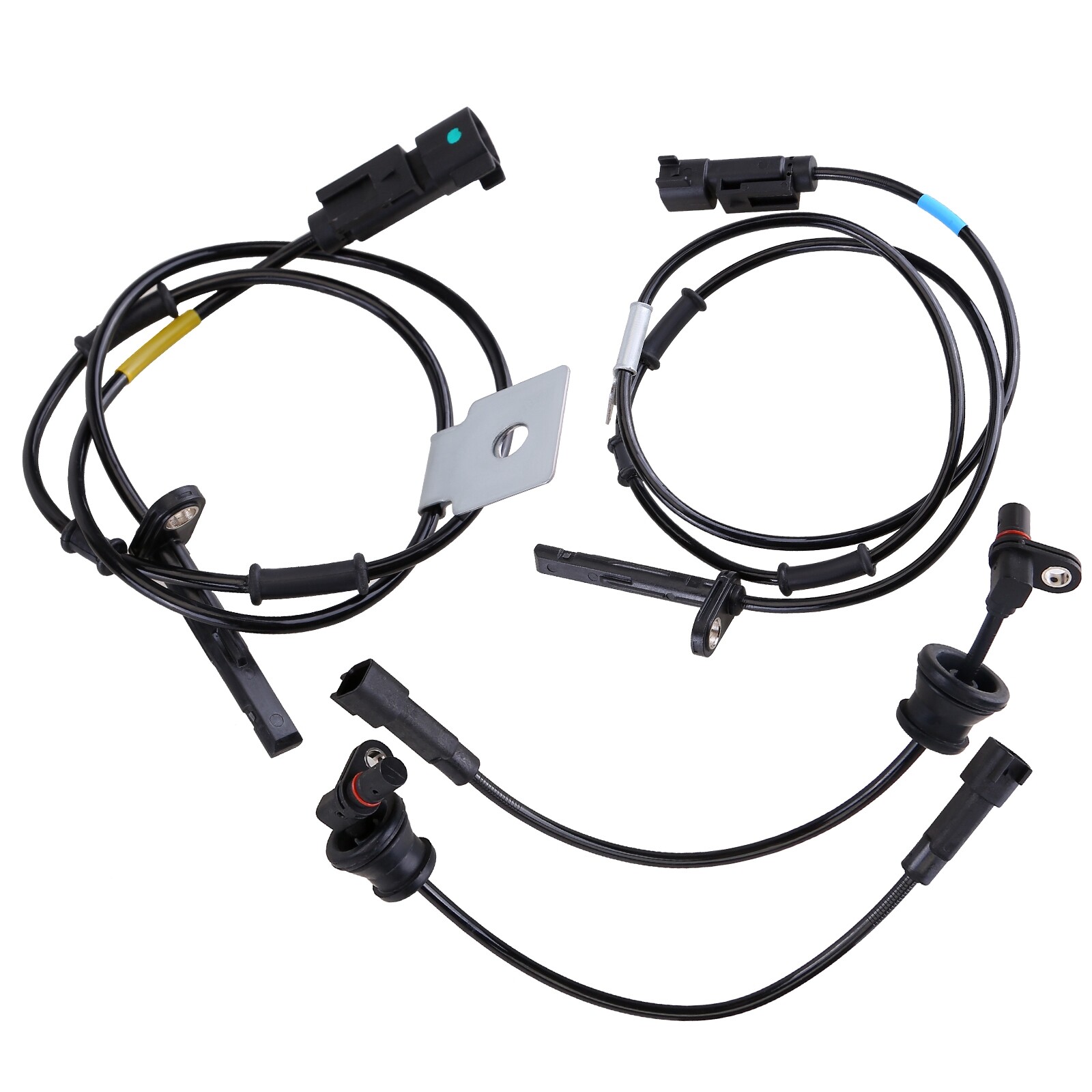 4Pc ABS Wheel Speed Sensor For 2010-2017 Chevrolet Equinox LT Sport Utility 2.4L