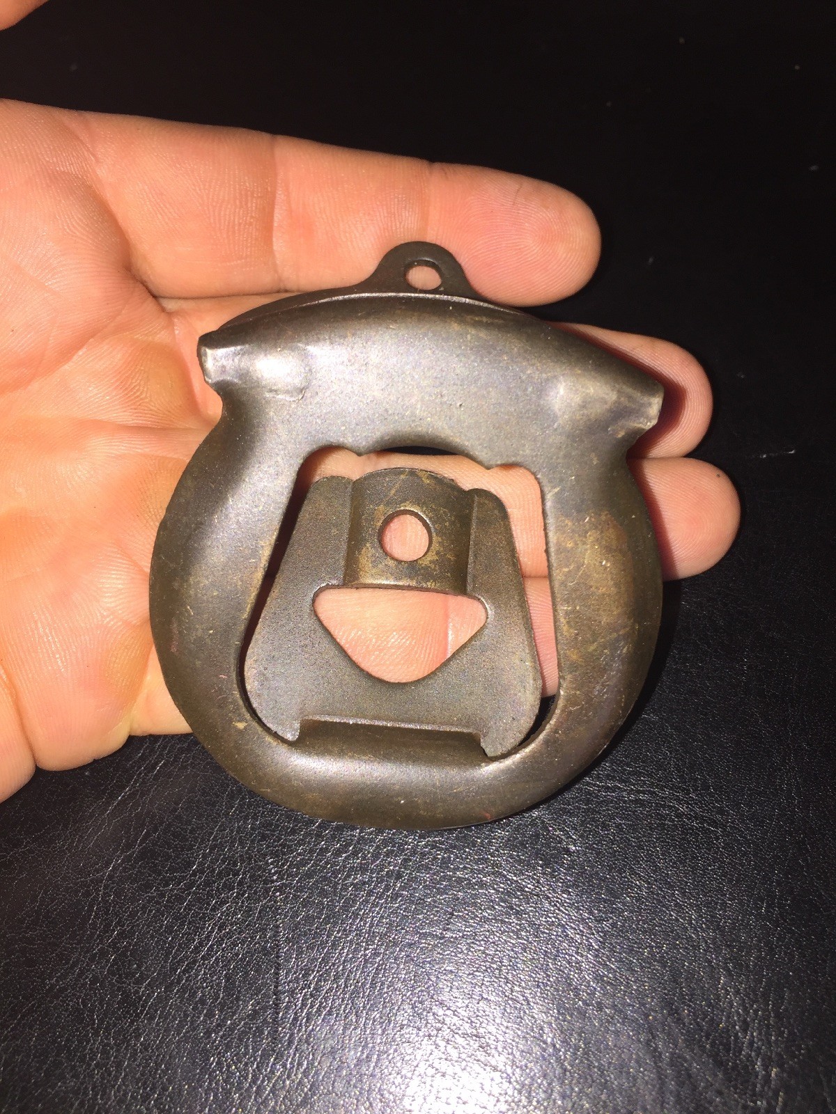 Chevrolet Solid Metal Bottle Opener CHEVY COLLECTOR GIFT Beer Soda HOTROD Patina