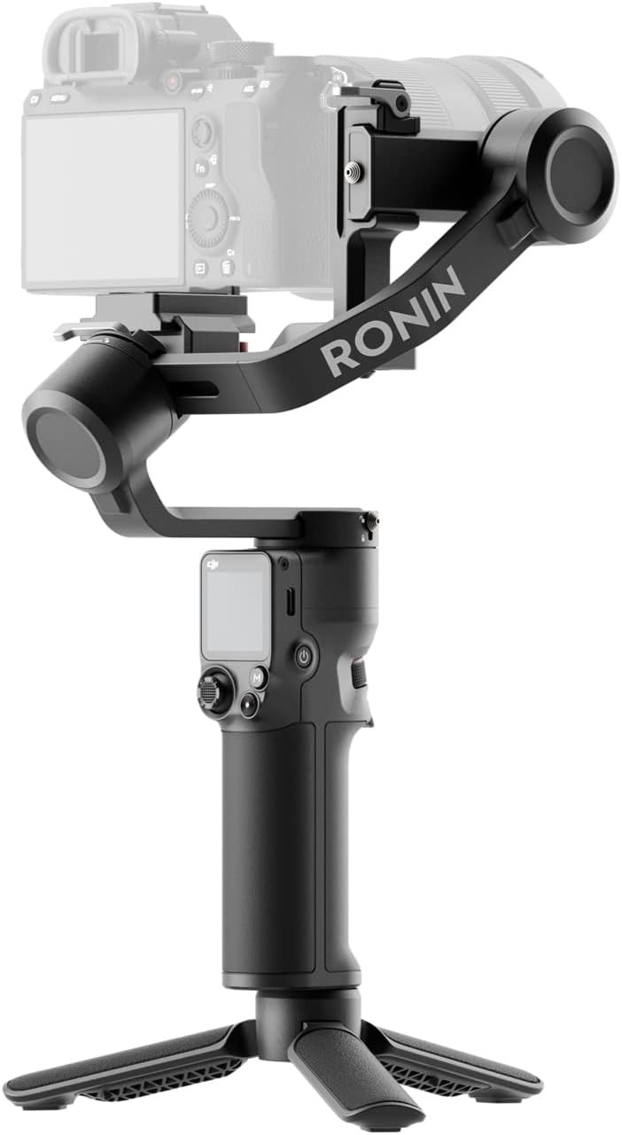 DJI RS 3 Mini, 3-Axis Gimbal Stabilizer for Cameras Canon/Sony/Panasonic/Nikon/