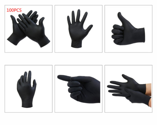 Nitrile Disposable Gloves Powder Latex Free 3, 5, 6, & 8 Mil