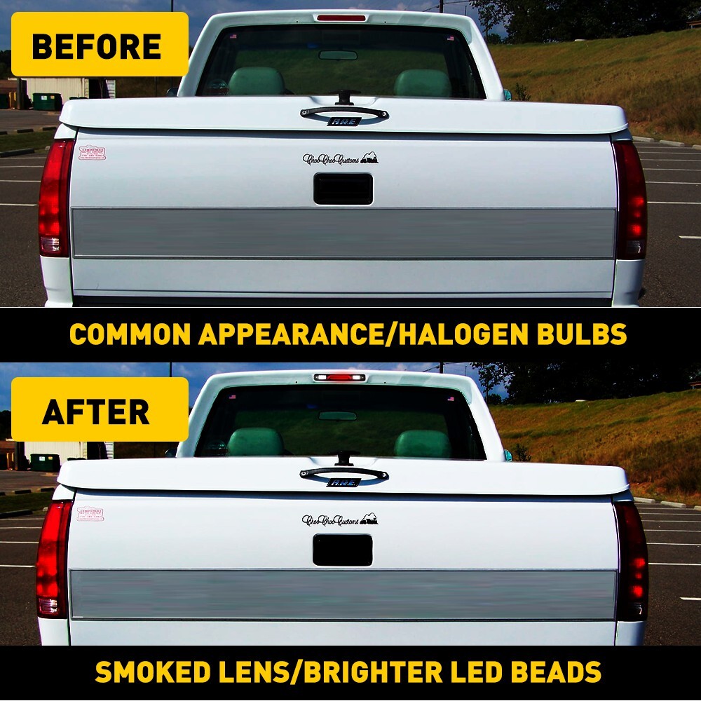 LED 3RD Brake Light For 1988-1998 Chevy GMC C/K1500 2500 Silverado Sierra Pickup