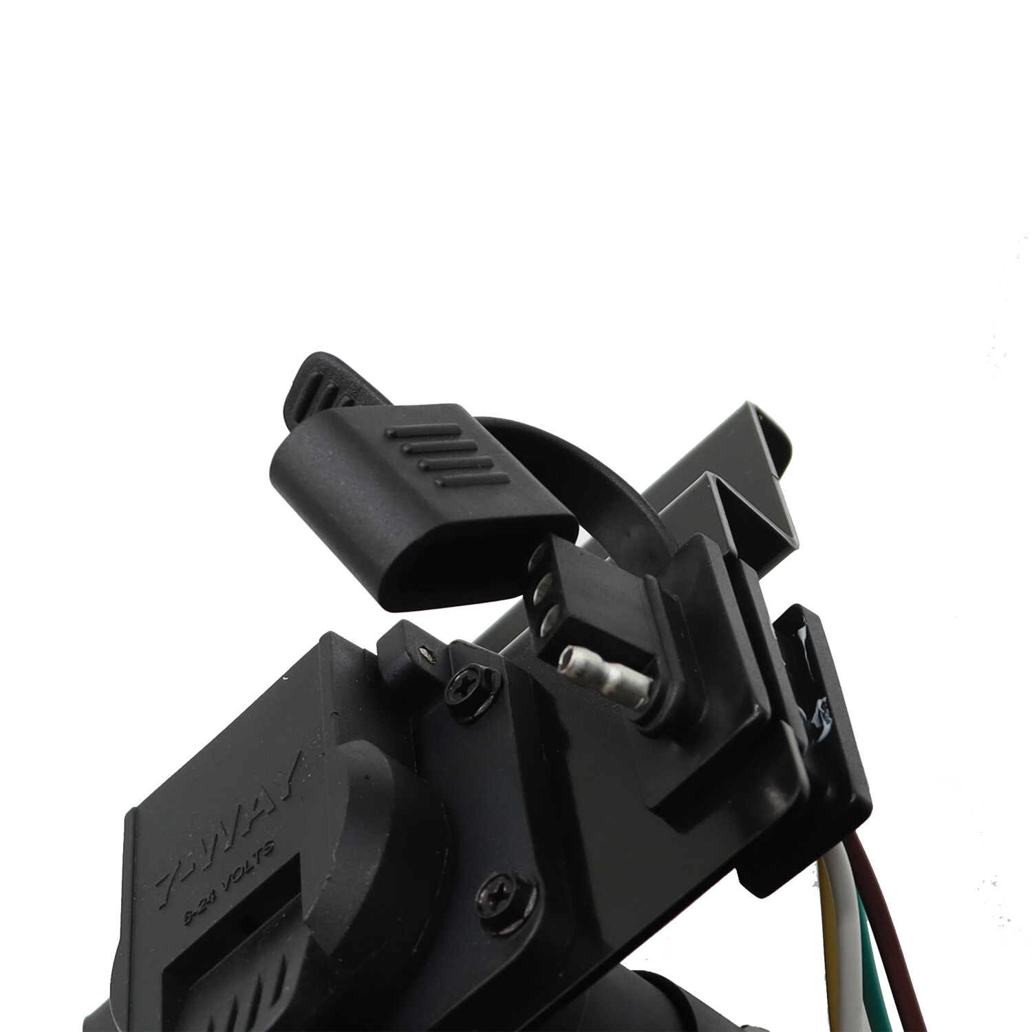 4 & 7 Pin Trailer Tow Wiring Harness Plug For 99-01 F250 F350 Super Duty Ford