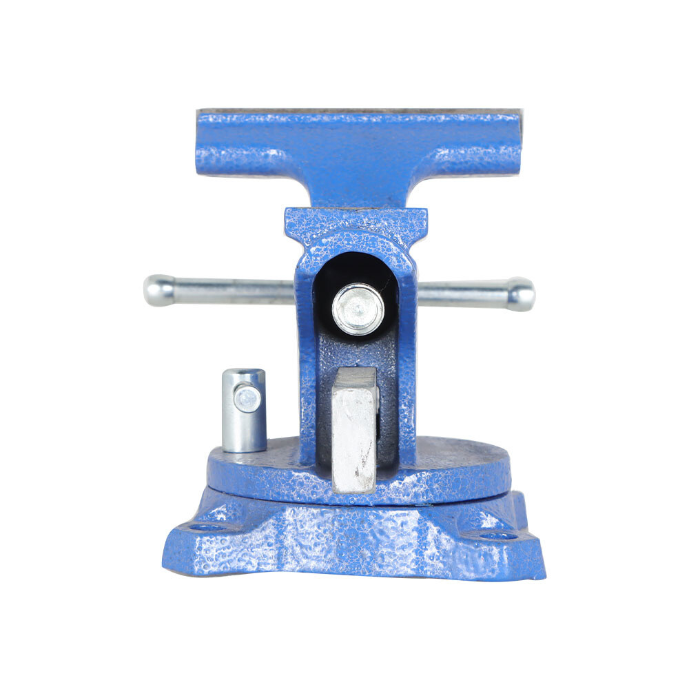 4.5" Bench Vise with Anvil Swivel Locking Base Table top Clamp Heavy Duty Vice