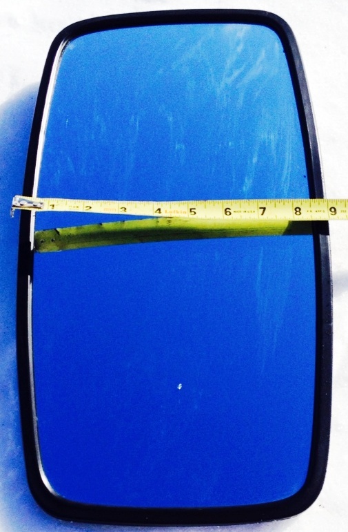 Universal Farm Tractor Mirror, Super Size 9" x 16", great for CIH units