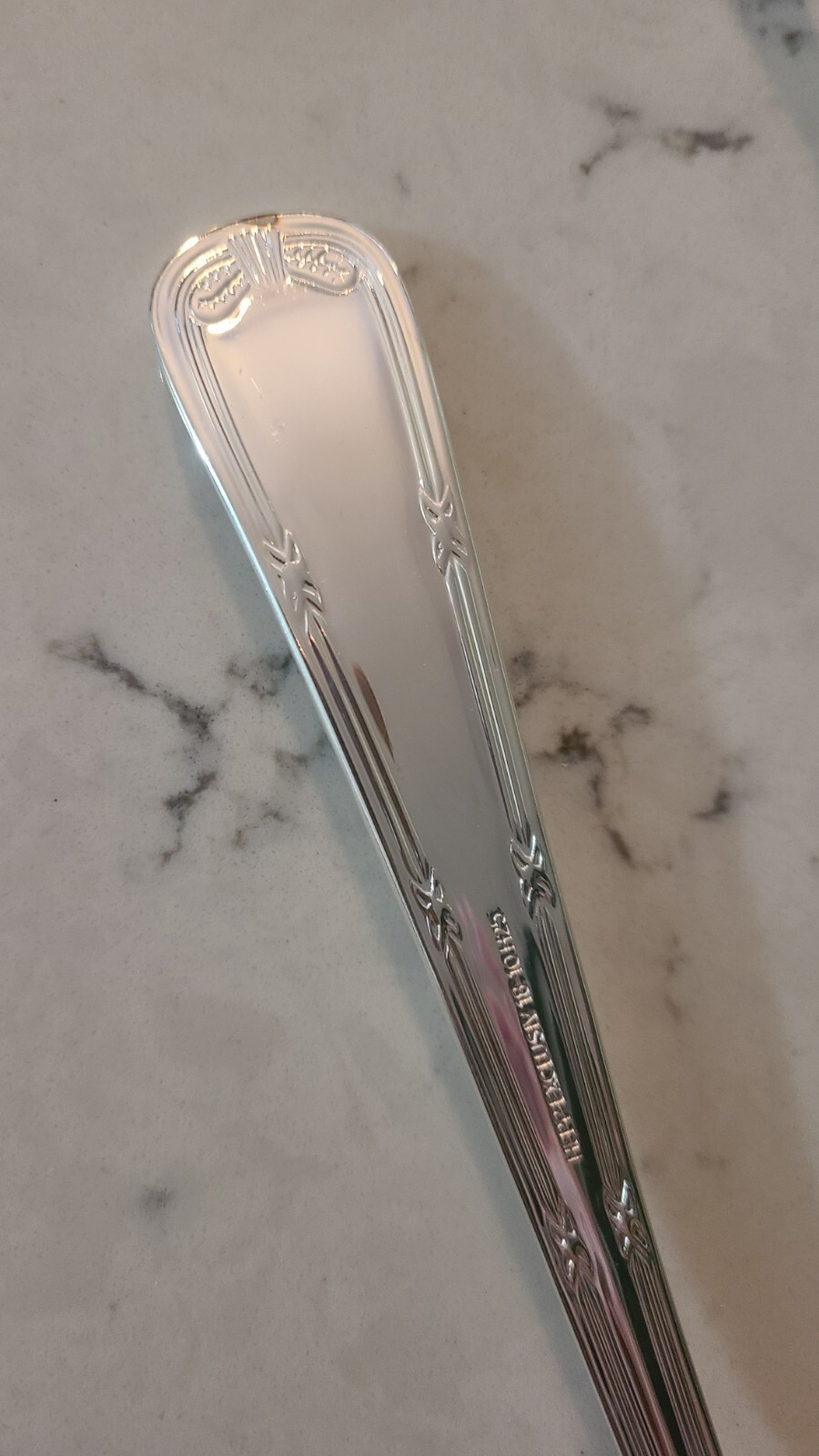 Set Of 6 HEPP EXCLUSIV 6 SILVERPLATED SET OF 6 TABLE KNIFE, SPOON, FORK 18/10