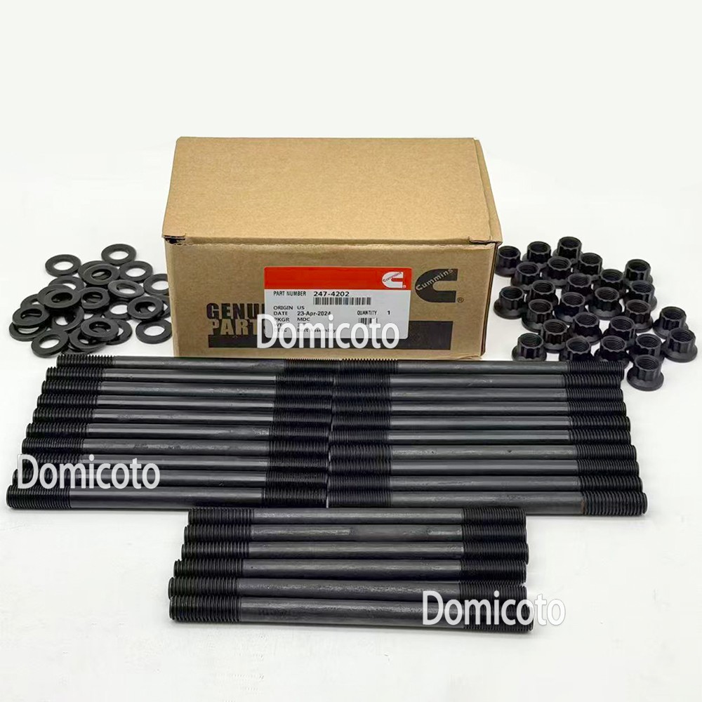 NEW Head Stud Kit 247-4202 For 1998-2018 Dodge 5.9L & 6.7L Cummins Diesel 24V