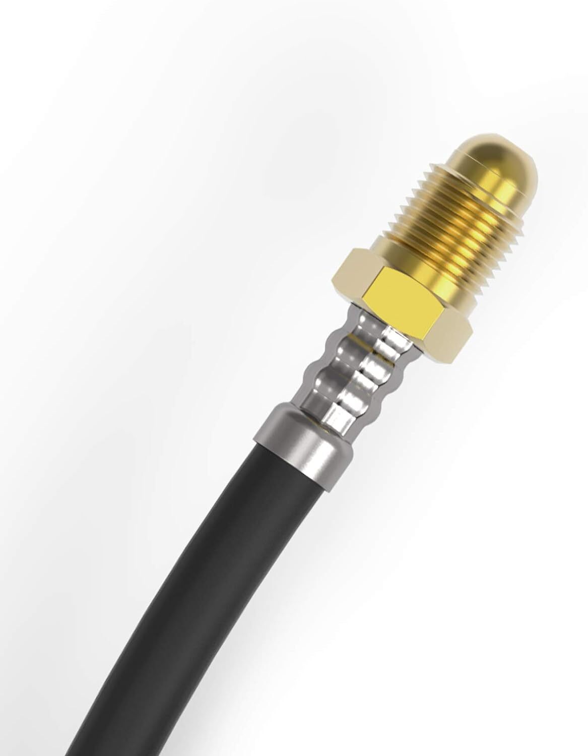 Inert Gas Welding Hose 8.2 ft,5/"8 UNF-18RH Fittings, 200PSI Working Pressure