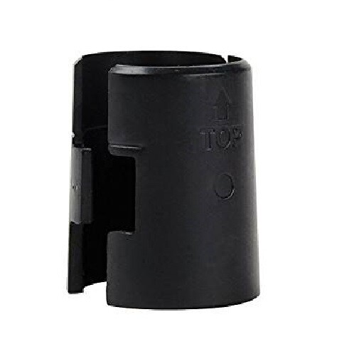 1" Diameter Wire Shelf Clips Shelving Split Sleeves Lock Locking Plastic Bulk