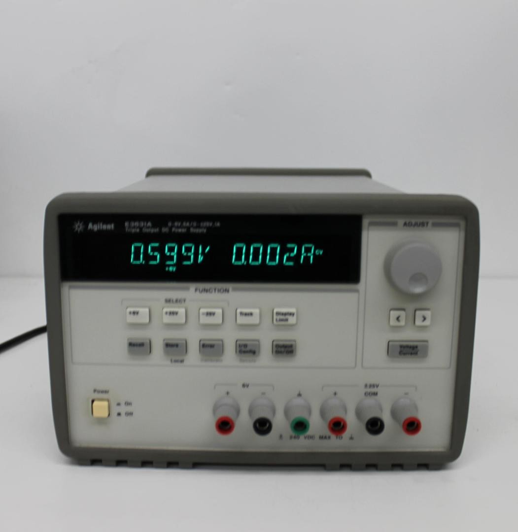 Agilent E3631A Triple Output Power Supply ±25V
