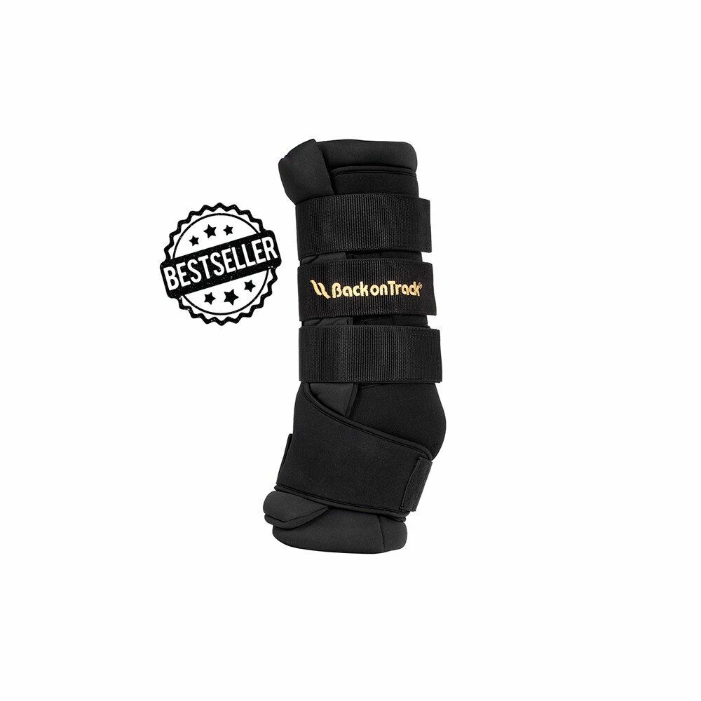 Back On Track Therapeutic Quick Wraps - Black - 12", 14", 16"