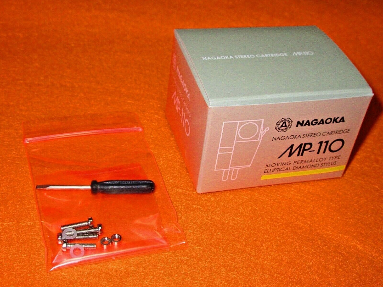 NAGAOKA MP-110 NEW Official/Genuine 2025 JAPAN Cartridge Elliptical Stylus MP110