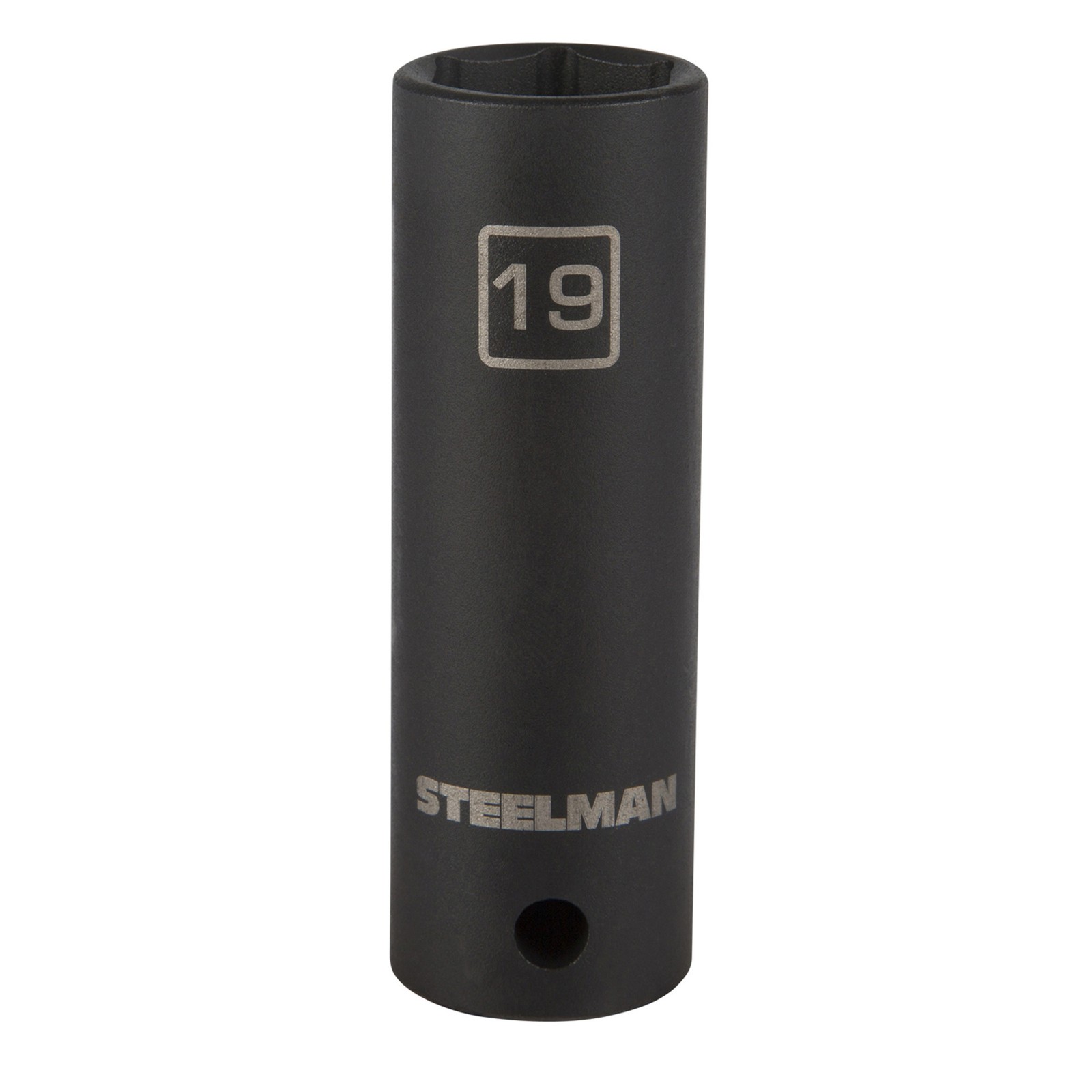 STEELMAN 19mm 1/2-Inch Drive Thin Wall Deep Impact Socket, 60007