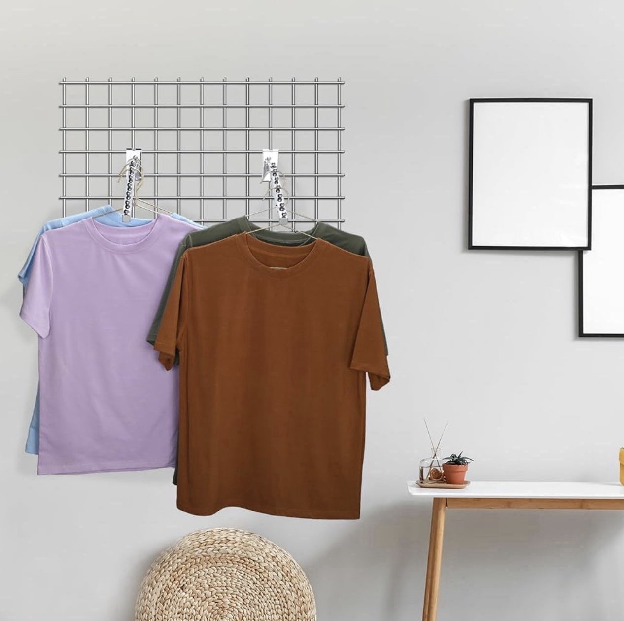 10 Pack 7 Ball Waterfall For Gridwall 13.8” Metal Hangers Display Chrome