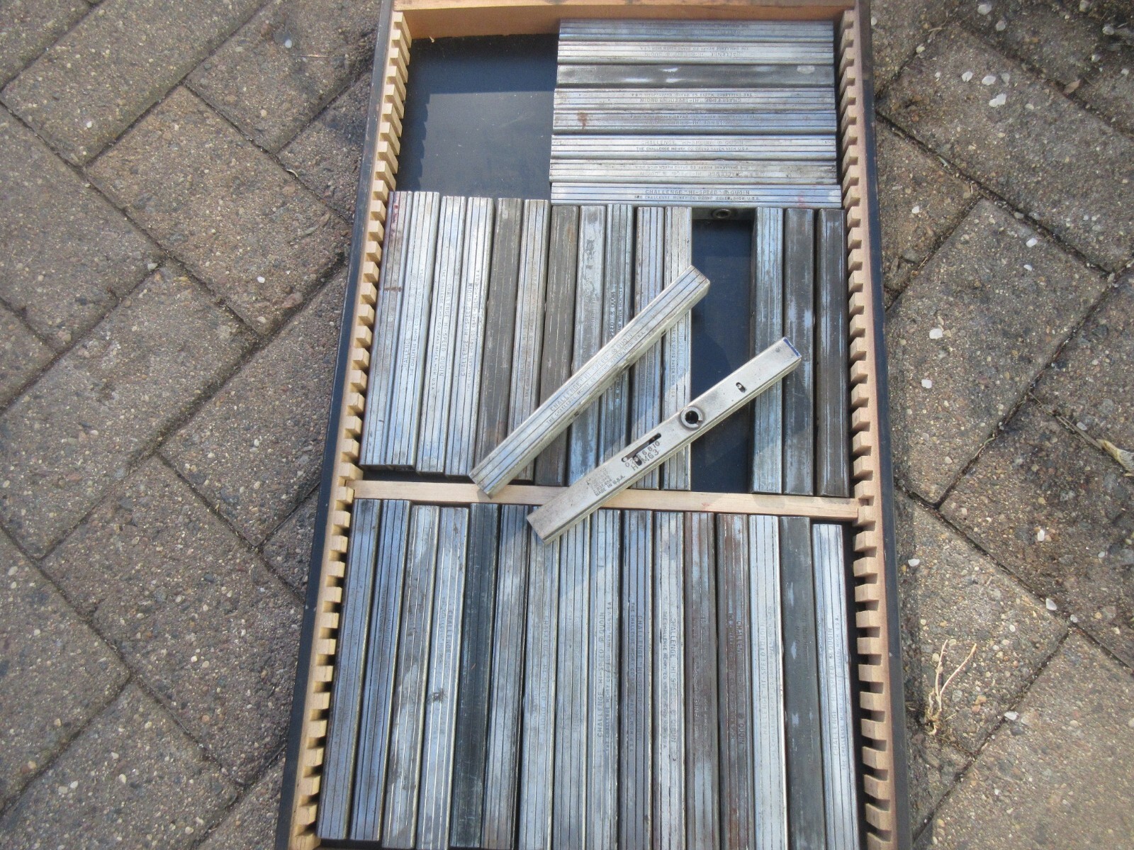 Letterpress Challenge 7 1/2" HI-SPEED Quoin   A81